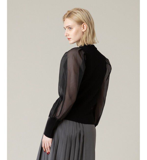 LOULOU WILLOUGHBY「【LOULOU WILLOUGHBY】◇ タックパフシアースリーブプルオーバー」|その他|