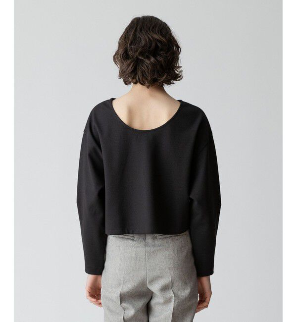 allureville「ブークレーダンボールクロップドプルオーバー」|Tシャツ・カットソー|