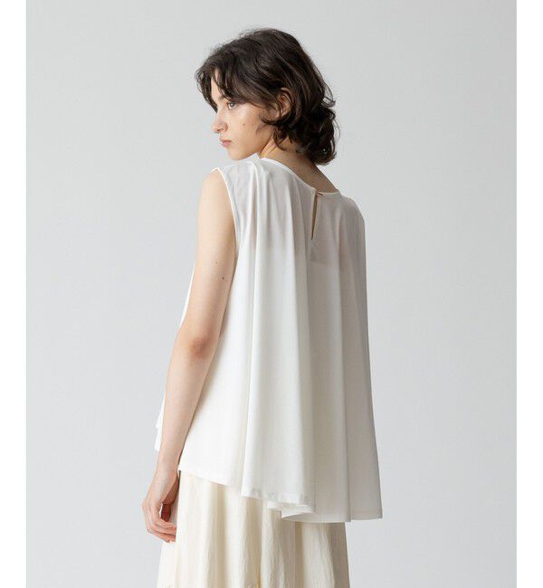 allureville「シアージョーゼットフレアブラウス」|シャツ・ブラウス|