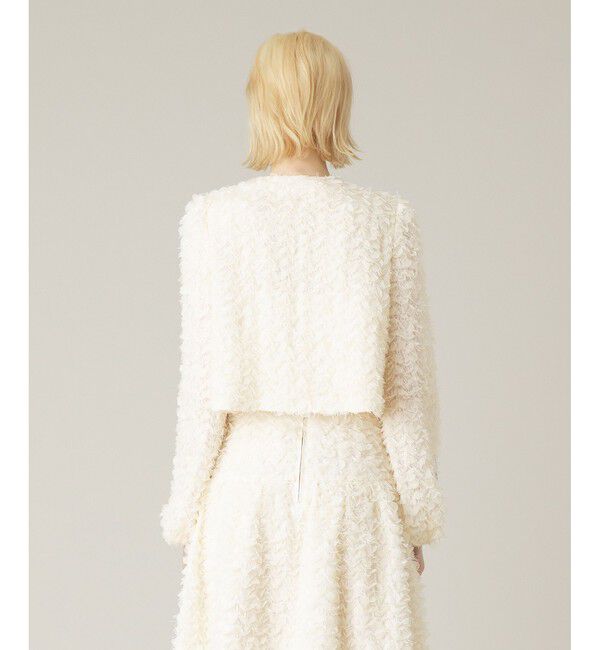 LOULOU WILLOUGHBY「【LOULOU WILLOUGHBY】フラワーパピヨンブルゾン」|ブルゾン・スタジャン|