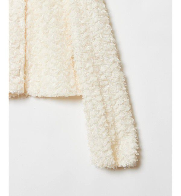 LOULOU WILLOUGHBY「【LOULOU WILLOUGHBY】フラワーパピヨンブルゾン」|ブルゾン・スタジャン|