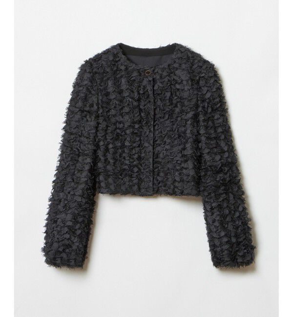 LOULOU WILLOUGHBY「【LOULOU WILLOUGHBY】フラワーパピヨンブルゾン」|ブルゾン・スタジャン|