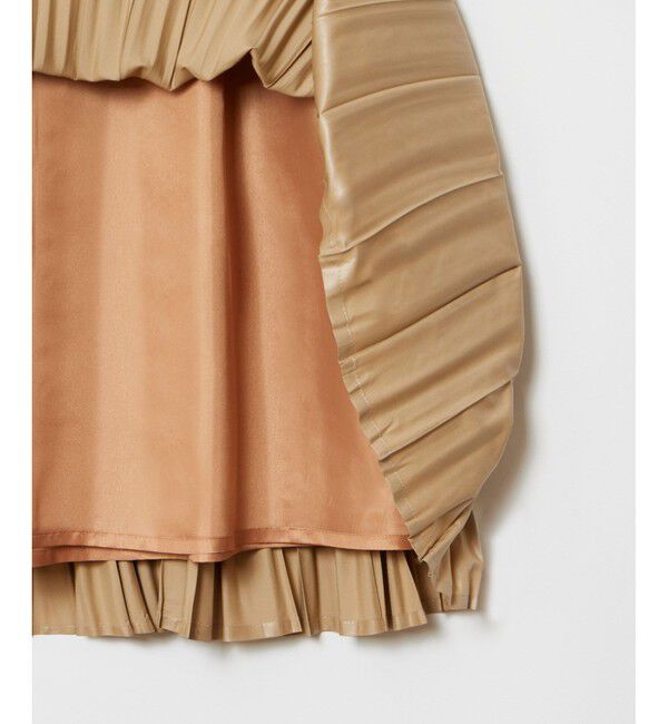 LOULOU WILLOUGHBY「【LOULOU WILLOUGHBY】レザーライクプリーツスカート」|スカート|