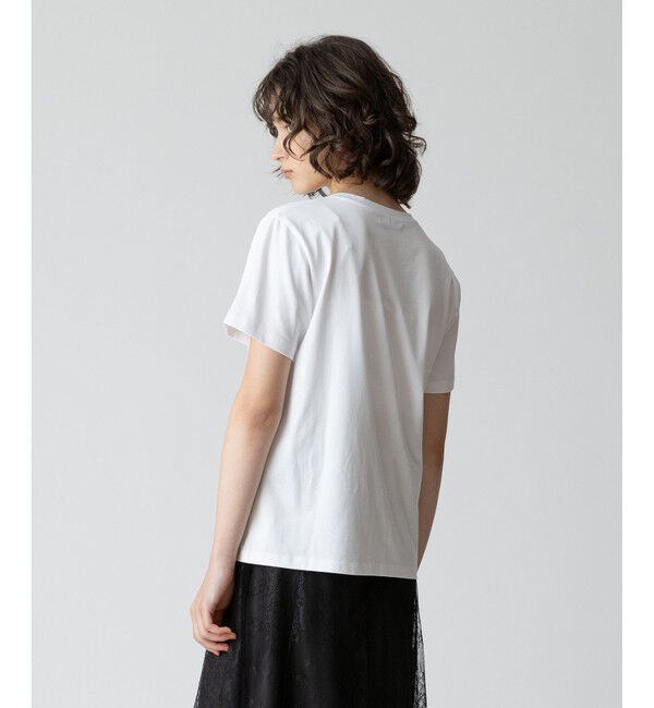 allureville「エンブロイダリーロゴTEE」|Tシャツ・カットソー|