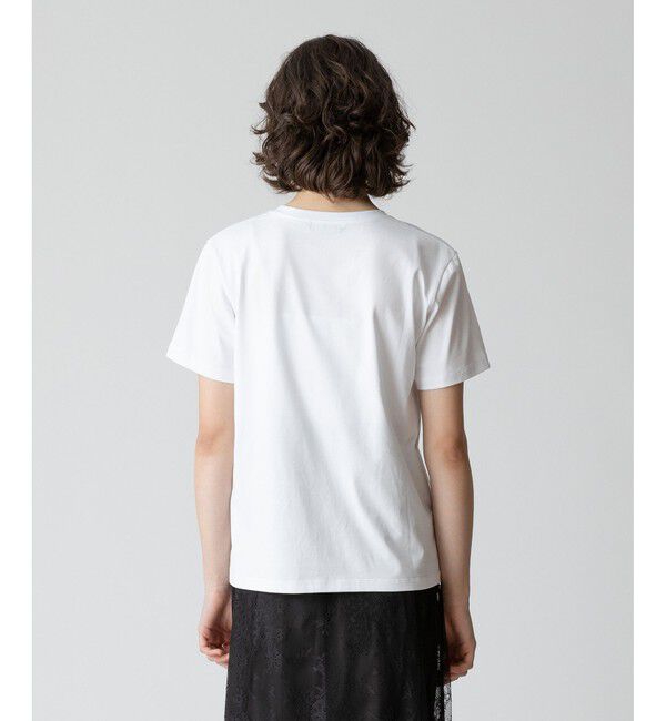 allureville「エンブロイダリーロゴTEE」|Tシャツ・カットソー|