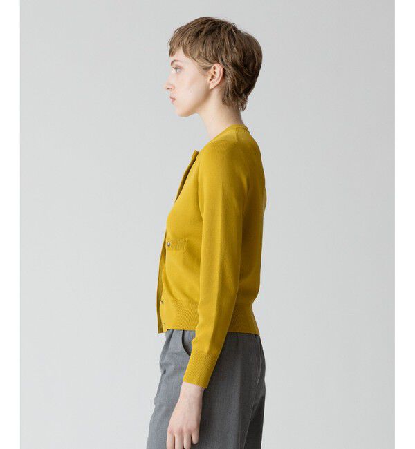 allureville「◇ ポケットクルーカーディガン」|カーディガン|