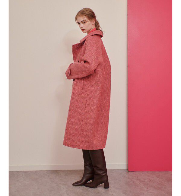 LOULOU WILLOUGHBY「【LOULOU WILLOUGHBY】MAGEE ヘリンボンコート」|その他|