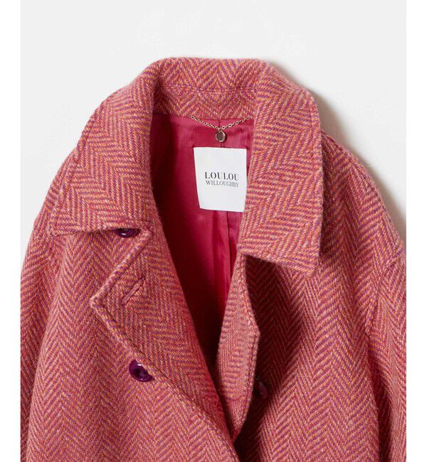 LOULOU WILLOUGHBY「【LOULOU WILLOUGHBY】MAGEE ヘリンボンコート」|その他|