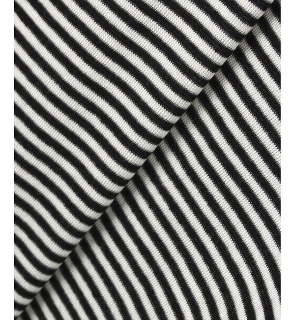 allureville「ハーフミラノボーダープルオーバー」|Tシャツ・カットソー|