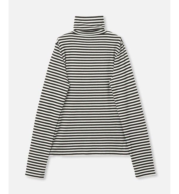 allureville「ハーフミラノボーダープルオーバー」|Tシャツ・カットソー|