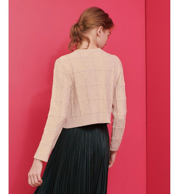 LOULOU WILLOUGHBY「【LOULOU WILLOUGHBY】バードゲージカーディガン」|カーディガン|