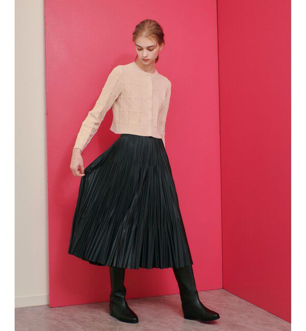 LOULOU WILLOUGHBY「【LOULOU WILLOUGHBY】バードゲージカーディガン」|カーディガン|