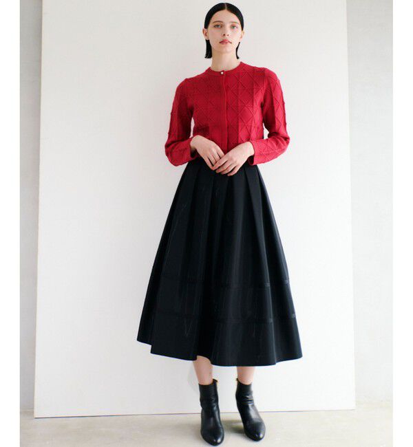 LOULOU WILLOUGHBY「【LOULOU WILLOUGHBY】バードゲージカーディガン」|カーディガン|