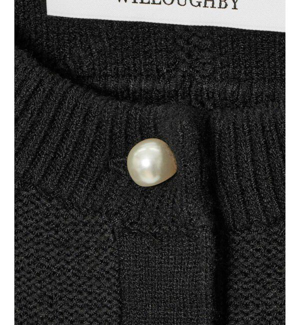 LOULOU WILLOUGHBY「【LOULOU WILLOUGHBY】バードゲージカーディガン」|カーディガン|