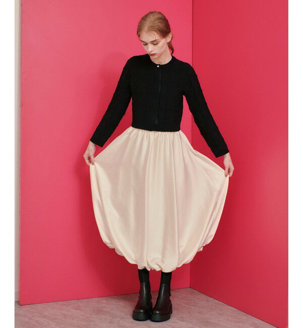 LOULOU WILLOUGHBY「【LOULOU WILLOUGHBY】バードゲージカーディガン」|カーディガン|