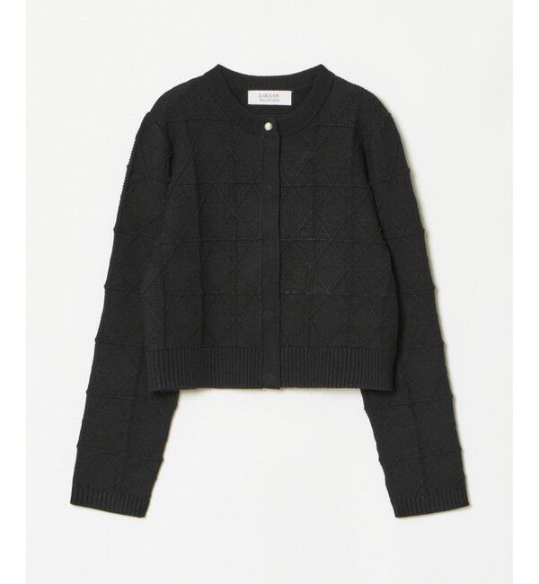 LOULOU WILLOUGHBY「【LOULOU WILLOUGHBY】バードゲージカーディガン」|カーディガン|