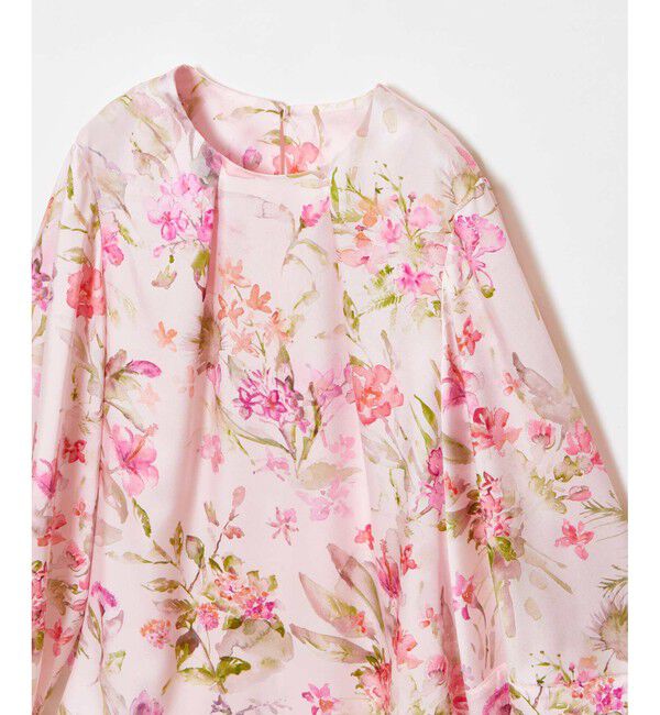 LOULOU WILLOUGHBY「【LOULOU WILLOUGHBY】RATTI ソフトフラワープリントブラウス」|シャツ・ブラウス|