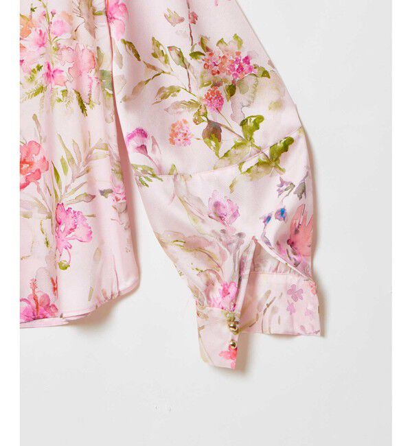 LOULOU WILLOUGHBY「【LOULOU WILLOUGHBY】RATTI ソフトフラワープリントブラウス」|シャツ・ブラウス|