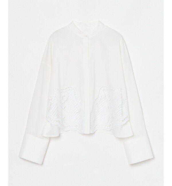 allureville「エンブロイダリーポイントシャツ」|シャツ・ブラウス|