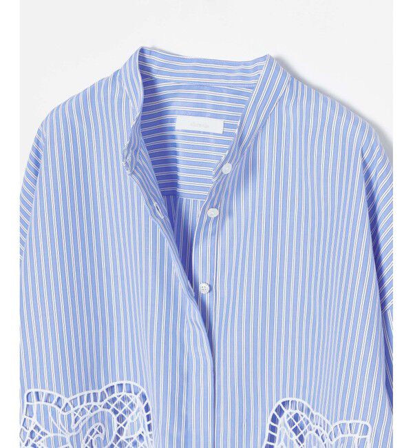 allureville「エンブロイダリーポイントシャツ」|シャツ・ブラウス|