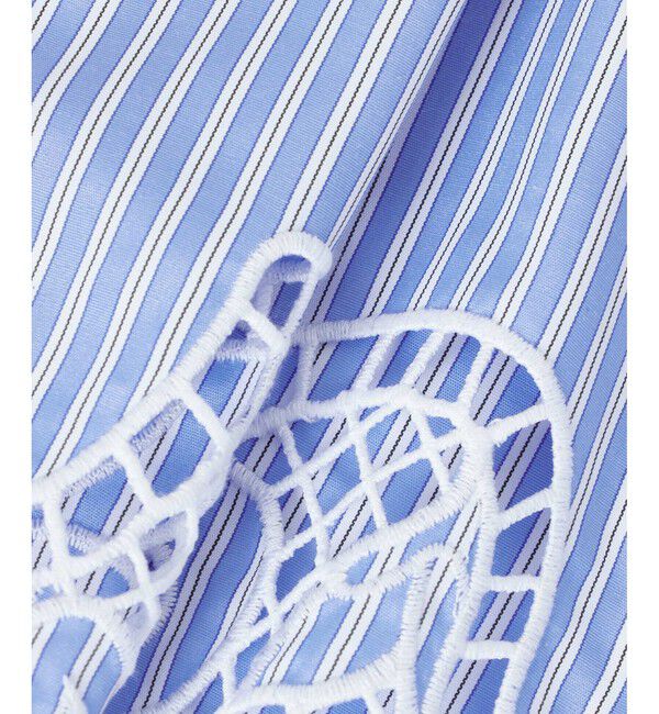 allureville「エンブロイダリーポイントシャツ」|シャツ・ブラウス|