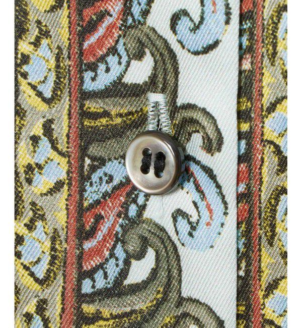 allureville「RATTIスカーフプリントノースリーブワンピース」|ワンピース|