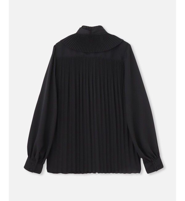 LOULOU WILLOUGHBY「【LOULOU WILLOUGHBY】プリーツリボンブラウス」|シャツ・ブラウス|