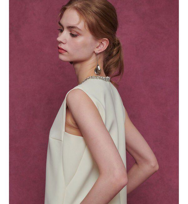 LOULOU WILLOUGHBY「【LOULOU WILLOUGHBY】ビジューオールインワン」|オールインワン|