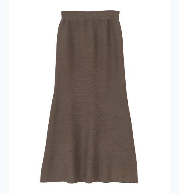 ur's「ニットマーメイドスカート」|スカート|ブラウン