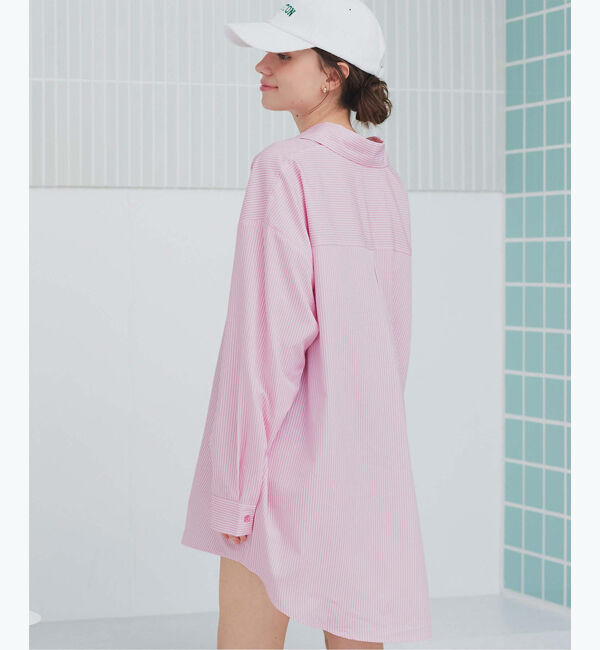 SEA DRESS「ビッグシルエットシャツ/ラッシュガード」|ビキニトップス|