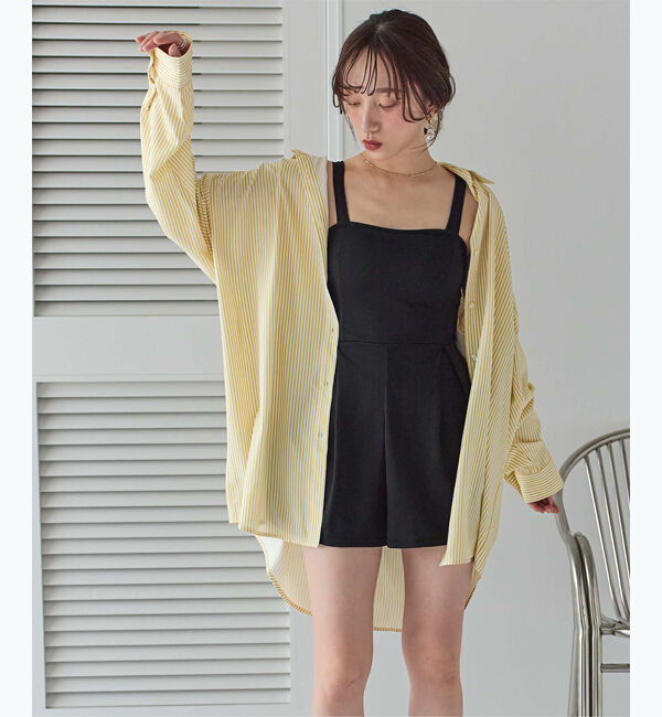 SEA DRESS「ビッグシルエットシャツ/ラッシュガード」|ビキニトップス|