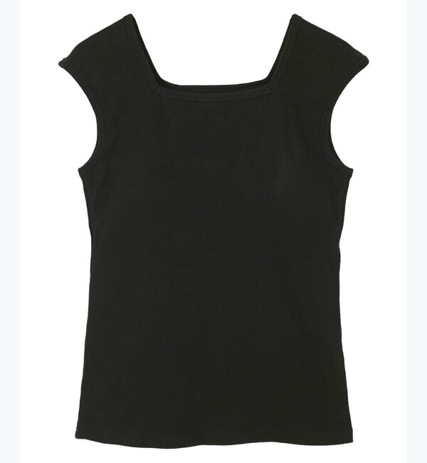 ur's「カップ付スクエアネックトップス/タンクトップ」|タンクトップ|