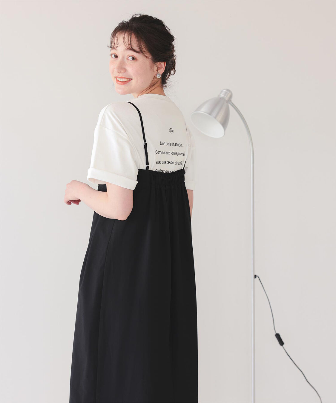 titivate「バックロゴゆるっとTシャツ」|Tシャツ・カットソー|