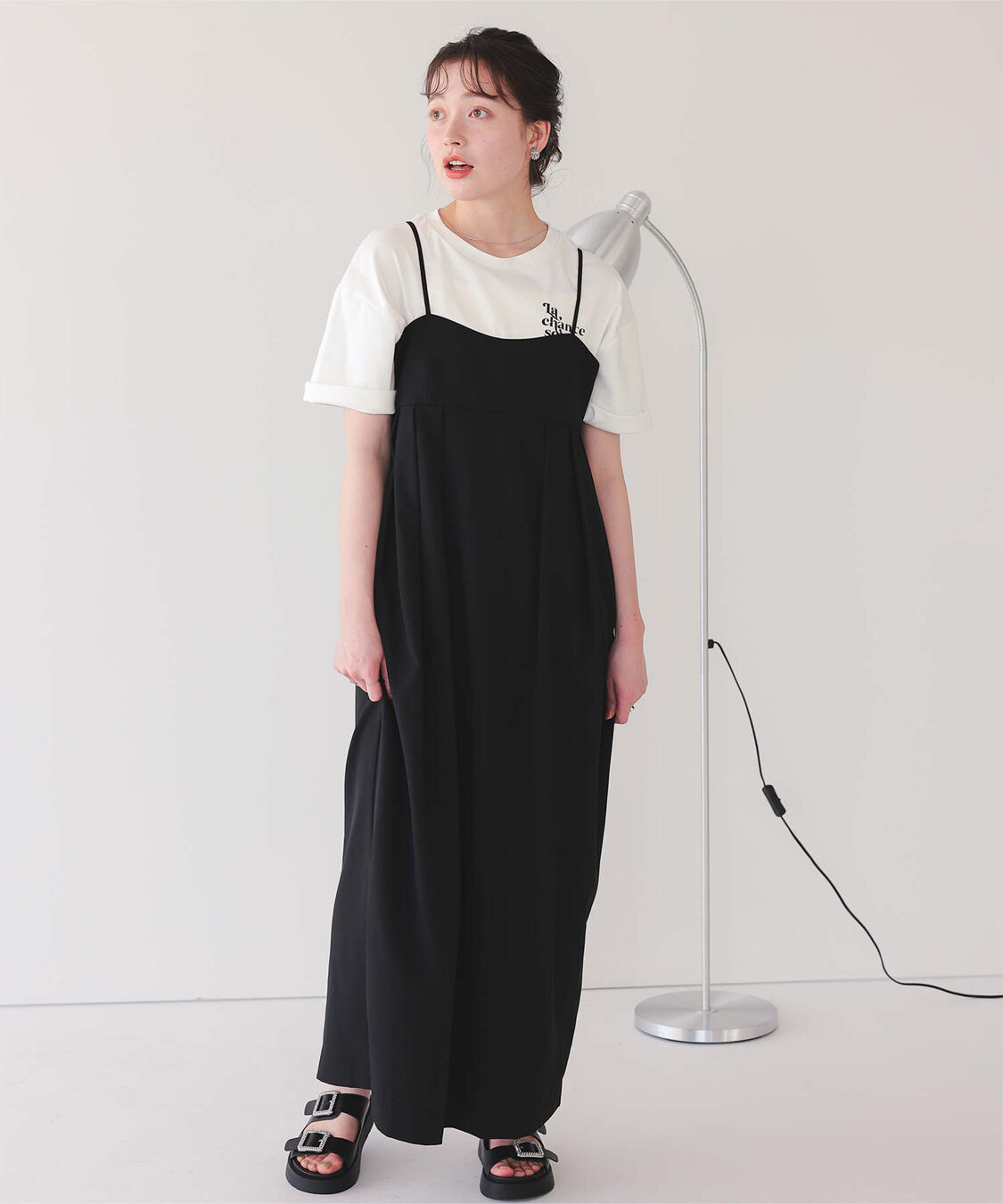 titivate「バックロゴゆるっとTシャツ」|Tシャツ・カットソー|