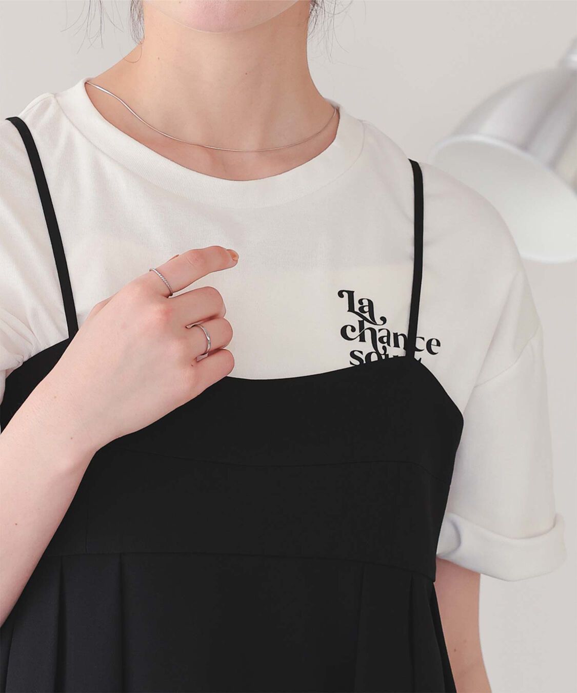 titivate「バックロゴゆるっとTシャツ」|Tシャツ・カットソー|