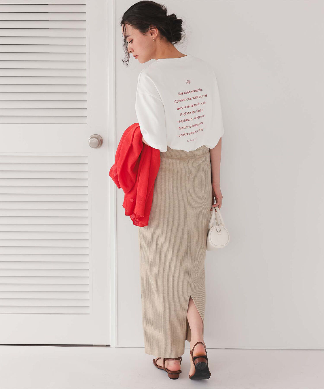 titivate「バックロゴゆるっとTシャツ」|Tシャツ・カットソー|