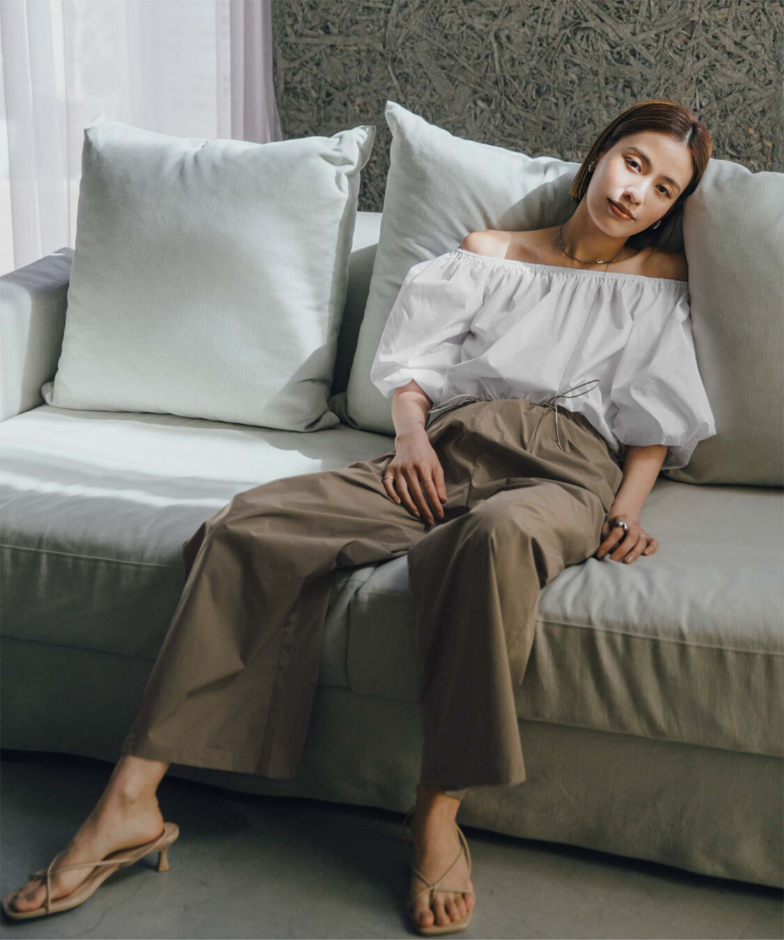 ur's「【黒川翼さんコラボアイテム】バルーンスリーブオールインワン/ラッシュガード」|コンビネゾン|