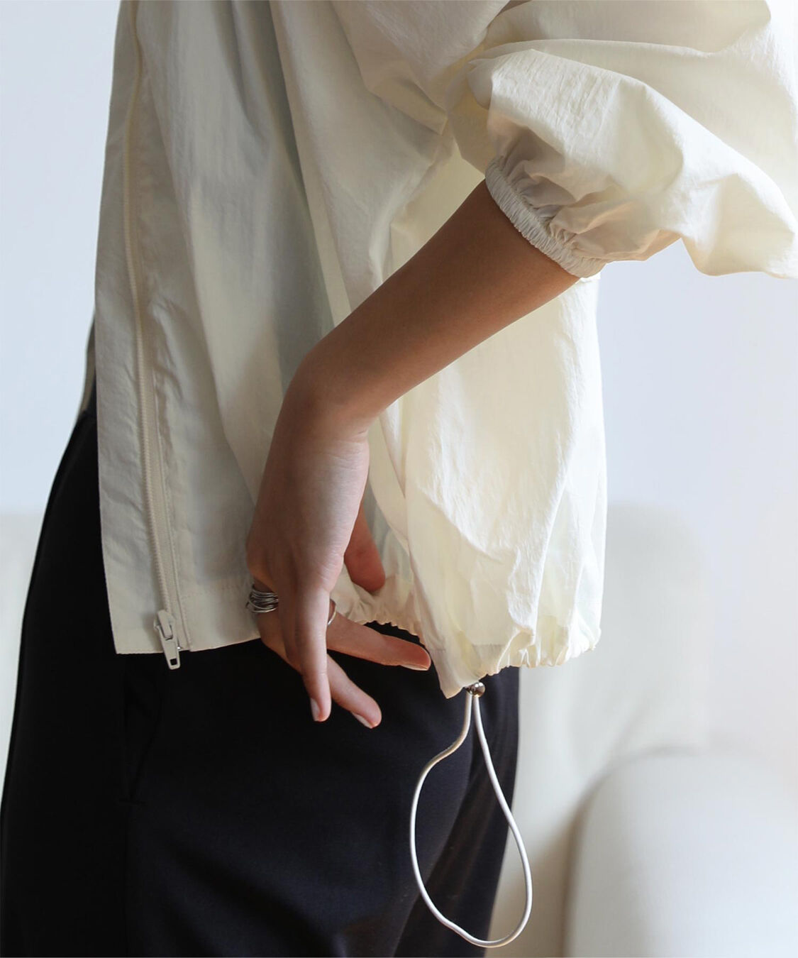 ur's「ドローストリングブルゾン/ラッシュガード」|ブルゾン・スタジャン|