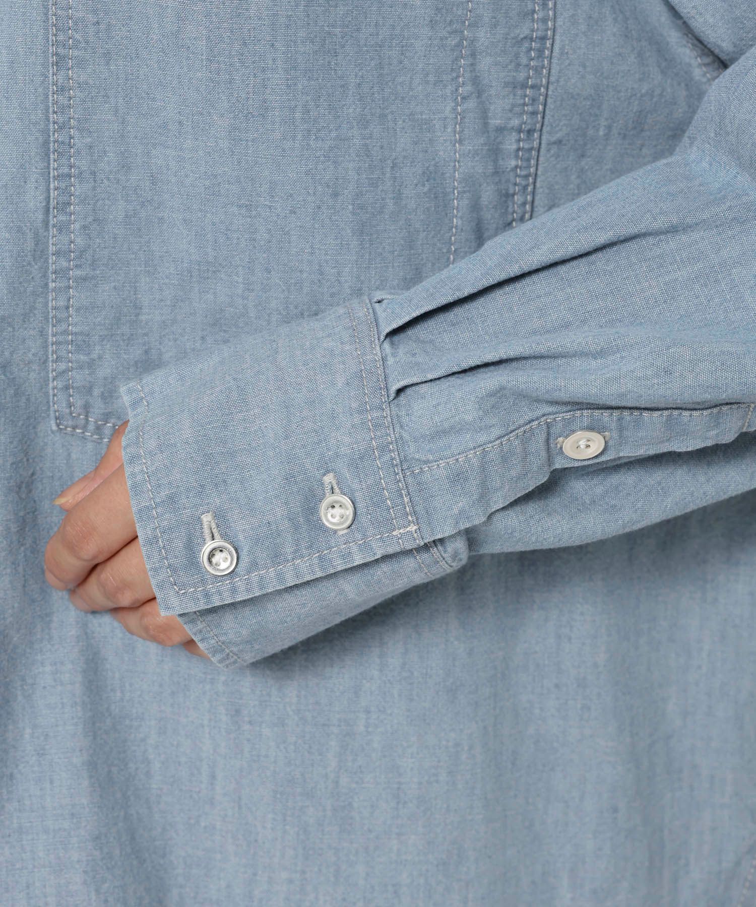 BABYLONE「ｼｬﾝﾌﾞﾚｰﾜｰｸｼｬﾂ」|シャツ・ブラウス|