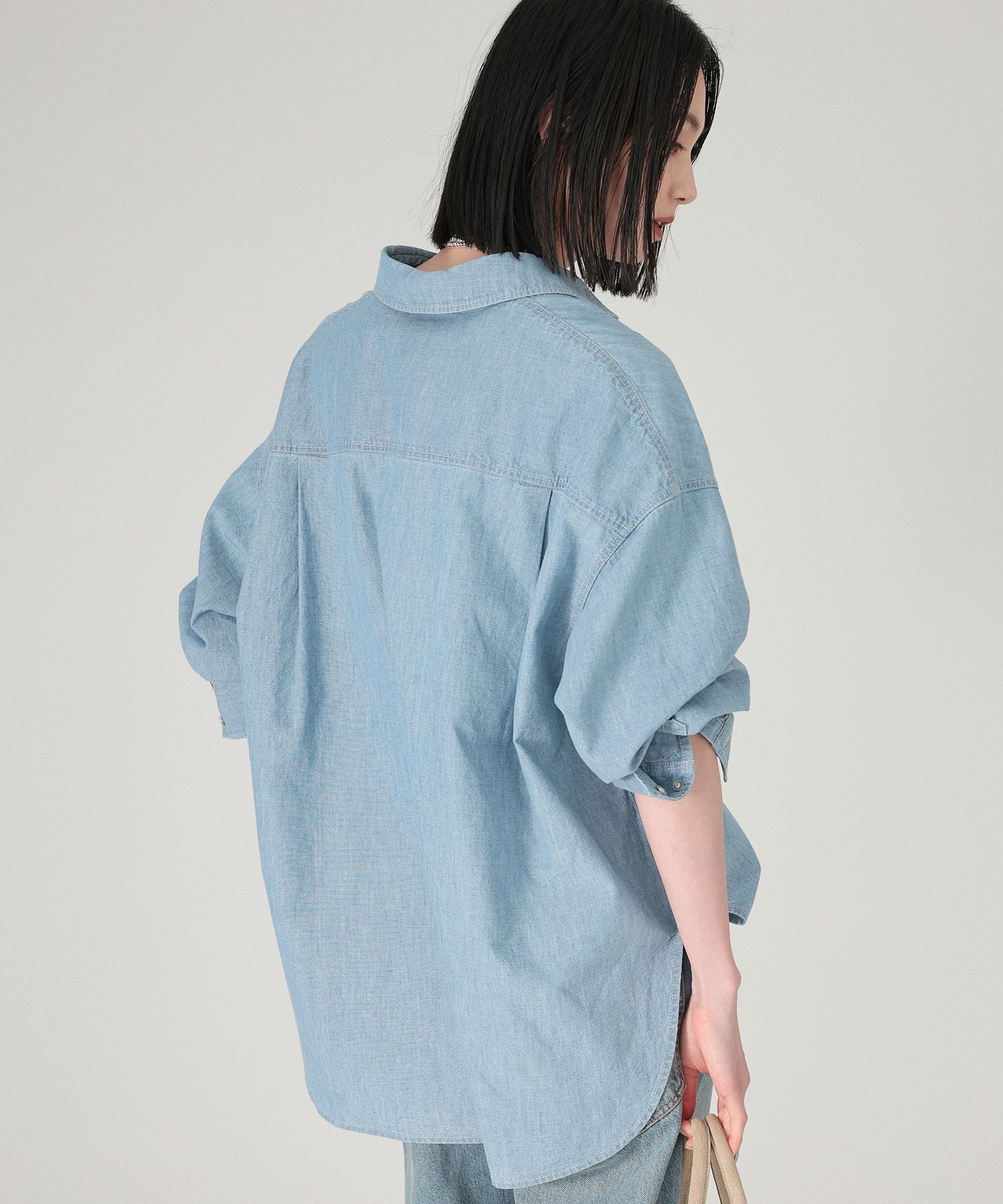 BABYLONE「ｼｬﾝﾌﾞﾚｰﾜｰｸｼｬﾂ」|シャツ・ブラウス|