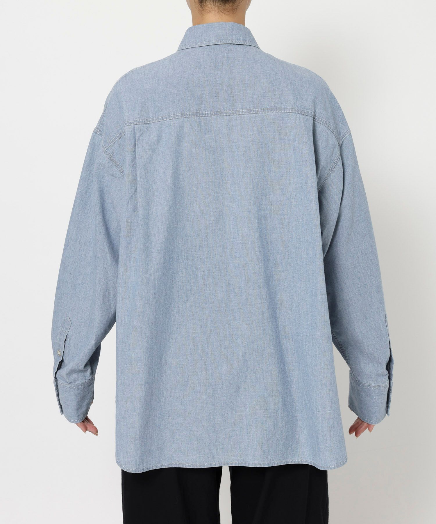 BABYLONE「ｼｬﾝﾌﾞﾚｰﾜｰｸｼｬﾂ」|シャツ・ブラウス|