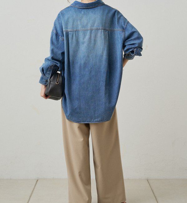  「ダブルポケットデニムシャツ」|シャツ・ブラウス|