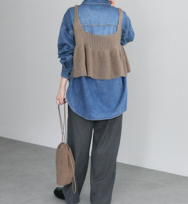  「ダブルポケットデニムシャツ」|シャツ・ブラウス|