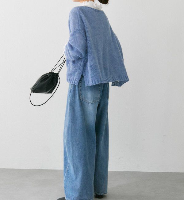  「3Gドロップ天竺ニットプルオーバー」|プルオーバー|