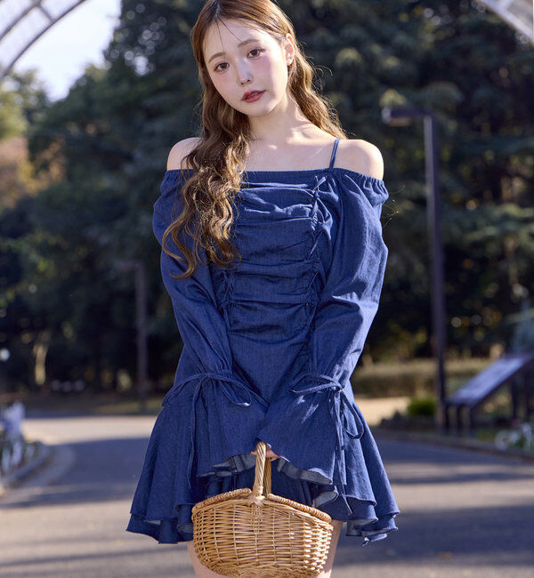  「【2WAY仕様】ドロストチュニック」|ワンピース|