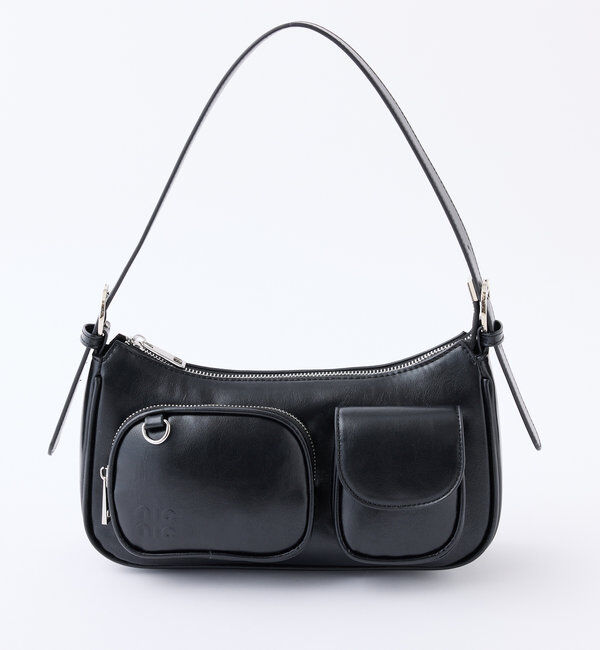  「ロゴポケット付きホーボーバッグ」|ショルダー・メッセンジャー|