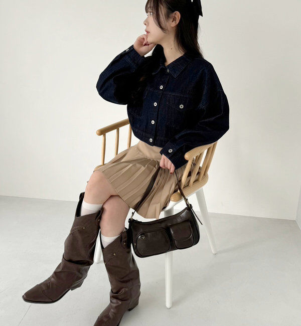  「ロゴポケット付きホーボーバッグ」|ショルダー・メッセンジャー|