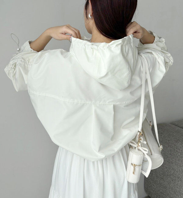  「ドロストショートマウンテンパーカー」|ダウンベスト・ベスト|