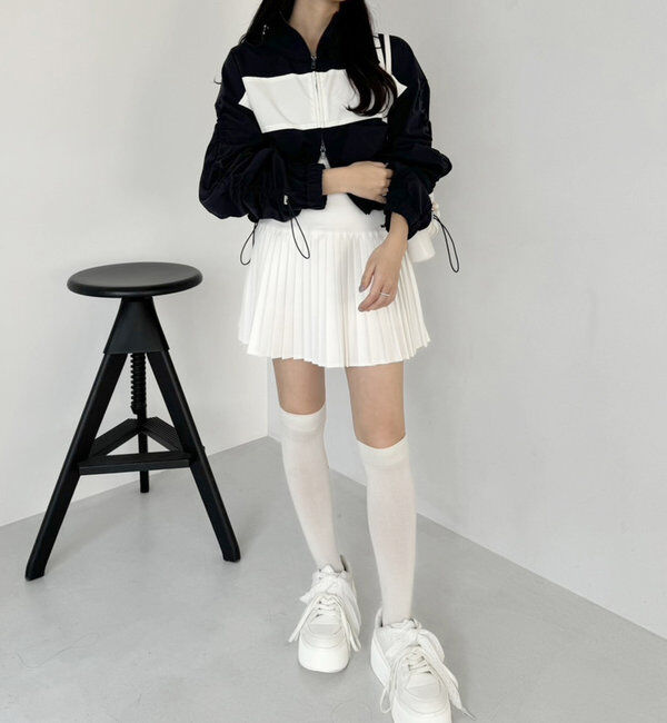  「ドロストショートマウンテンパーカー」|ダウンベスト・ベスト|