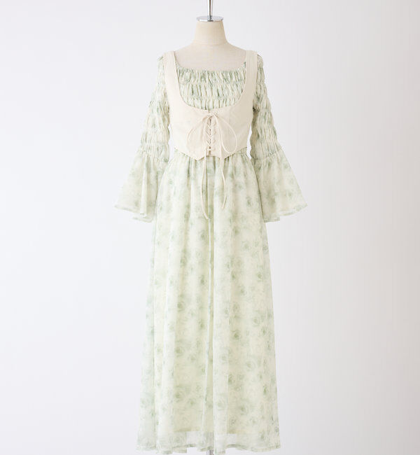  「コルセットベストSETワンピース」|ワンピース|